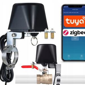 Sterownik zawór wody gazu ZigBee TUYA Smart + zasilacz SMART HOME