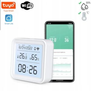 CZUJNIK TEMPERATURY I WILGOTNOŚCI LCD TUYA SMART WIFI HIGOMETR
