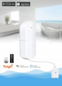 CZUJNIK ZALANIA WODY TUYA WIFI ALEXA GOOGLE WYSOKI POZIOM WODY