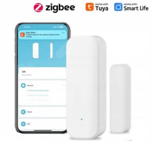 ZIGBEE CZUJNIK OTWARCIA DRZWI I OKNA BIAŁY NA BATERIE SENSOR OKIEN DRZWI