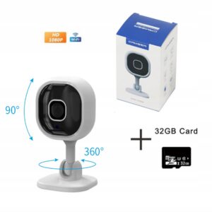 MINI KAMERA WIFI Niania Szpiegowska KAMERA BEZPIECZEŃSTWA 1080P HD