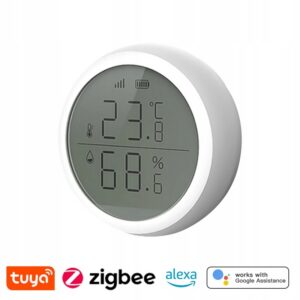 CZUJNIK TEMPERATURY I WILGOTNOŚCI TUYA ZIGBEE WiFi TERMOMETR HIGROMETR