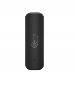 Czujnik Temperatury i Wilgotności Tuya ZigBee SMART BLACK TERMOMETR CZARNY
