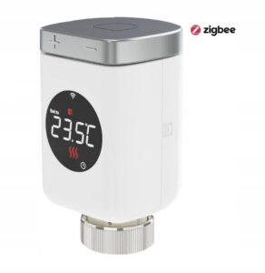 Inteligentny Sterownik Głowica Termostatyczna ZIGBEE TUYA 3xAA