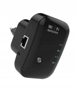 WZMACNIACZ SYGNAŁU SIECI WIFI MOCNY ZASIĘG 300 Mb/s ROUTER 2,4 GHz WPS WIFI