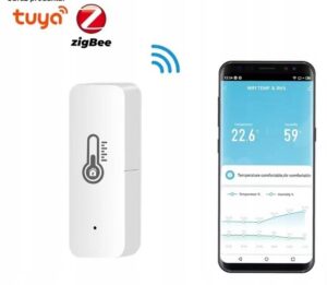 Nowoczesny Czujnik Temperatury i Wilgotności – Łatwa Instalacja Zigbee Tuya