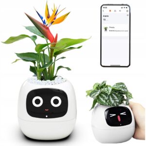 Inteligentna doniczka IVY SMART PLANTER osłonka na donicę BIAŁA Tuya