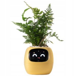 Inteligentna doniczka IVY SMART PLANTER osłonka na donicę ŻÓŁTA Tuya