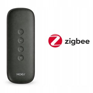 Pilot ZigBee MOES 4-kanałowy -12 Scen | Przełącznik scen Tuya | Czarny
