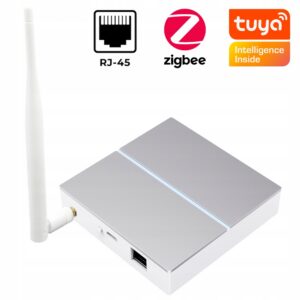 Bramka ZigBee 3.0 LAN RJ45 Mostek TUYA Smart Life gniazdo USB-C antena