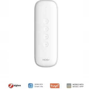 Pilot ZigBee MOES 4-kanałowy -12 Scen | Przełącznik scen Tuya | BIAŁY