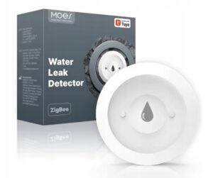 ZigBee Tuya Czujnik Zalania MOES Detektor Wody Alarm Smart Life
