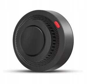 CZUJNIK DYMU WiFi Tuya YG400A Alarm dźwiękowy - Detektor Dymu WiFi CZARNY