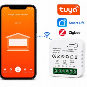 Sterownik Bramy Garażowej ZigBee Tuya Smart Life Alexa Google Home