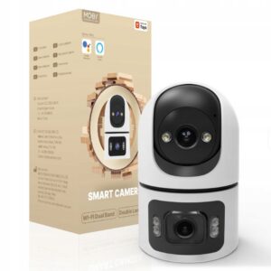 Kamera podwójna Tuya WiFi 4MP IR Śledzenie Ruchu