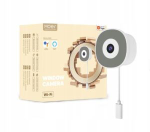 Kamera WiFi na Szybę Okno Akwarium 3MP Tuya Smart Life Magnes Detekcja